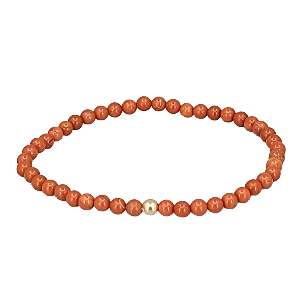 Red Jasper Stretch Bracelet