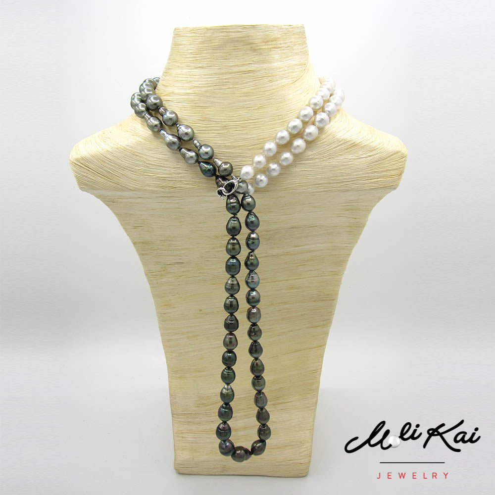 Tahitian South Sea Pearl Necklace/Napedrop