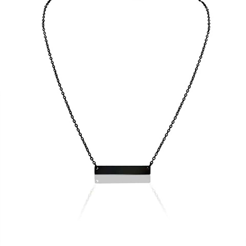 Honu Tribal Engraved Horizontal Bar Pendant – Island Heritage