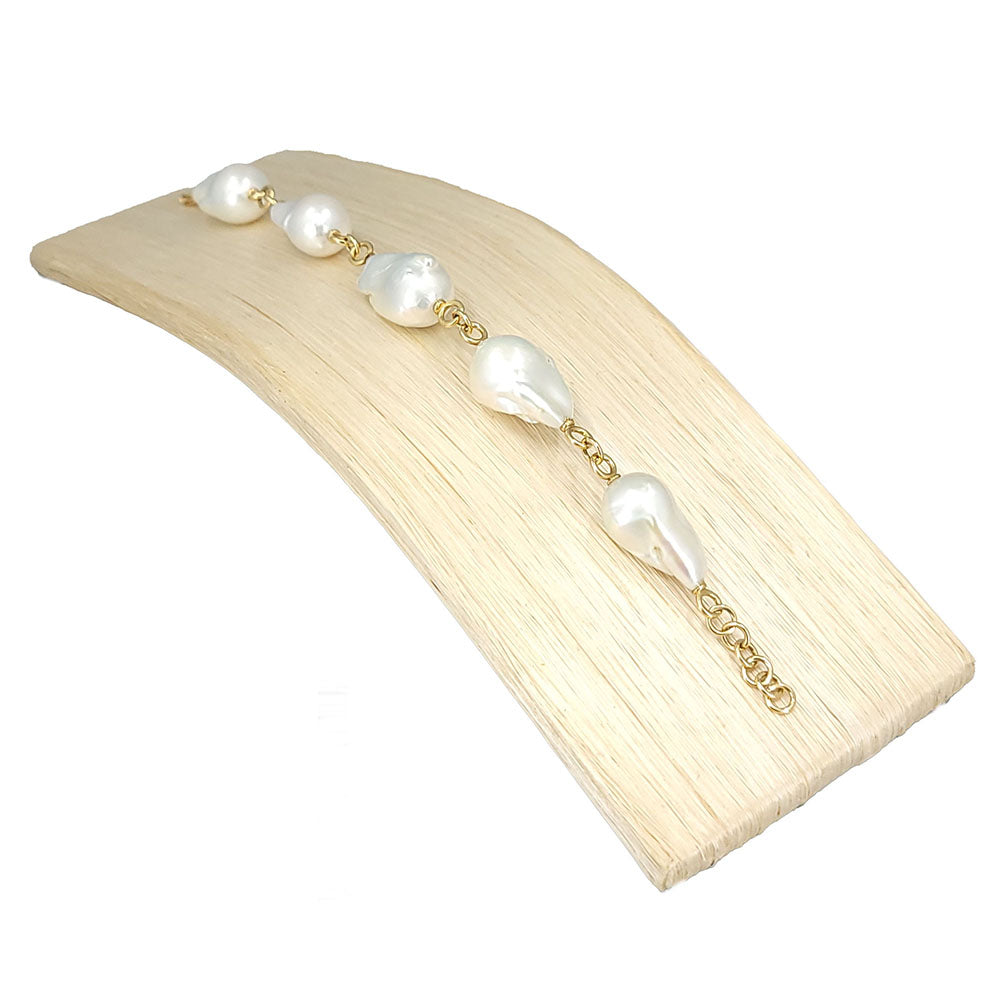 Freshwater Baroque Pearl Bracelet