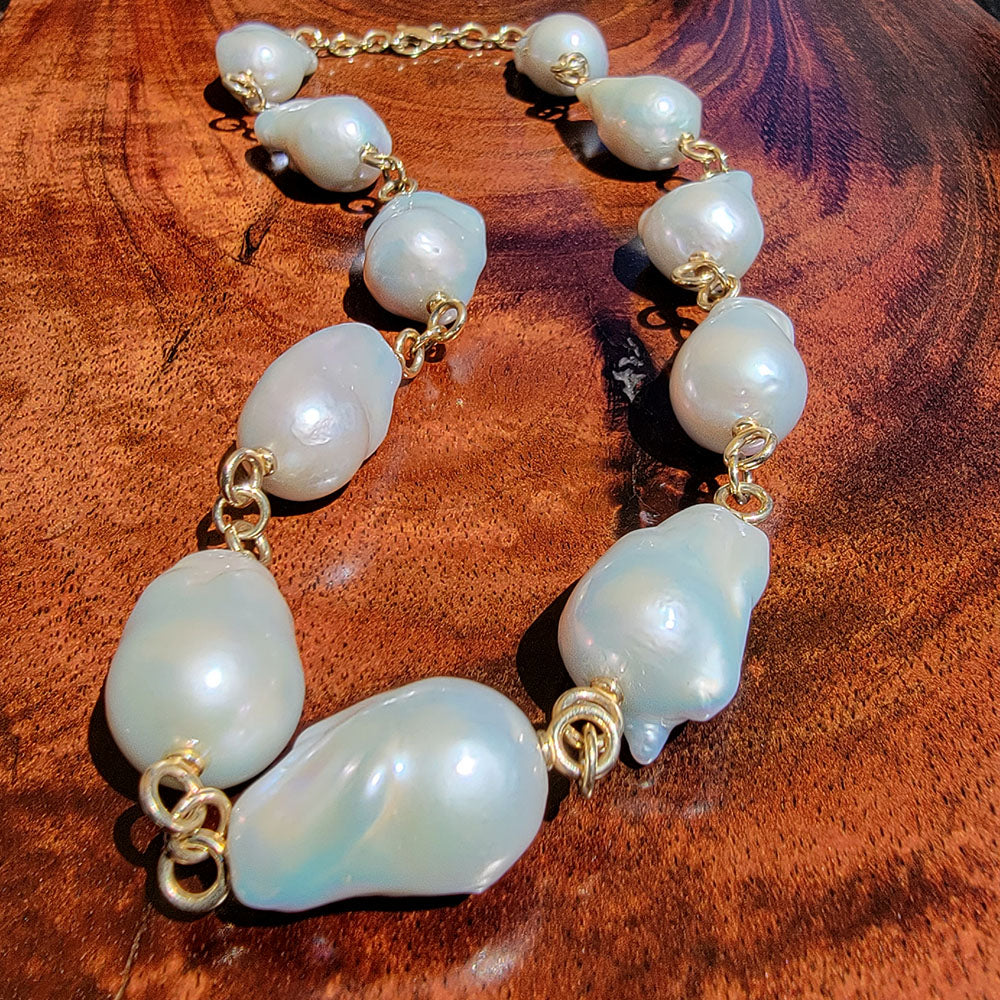 Hawaiian pearl necklace - Gem