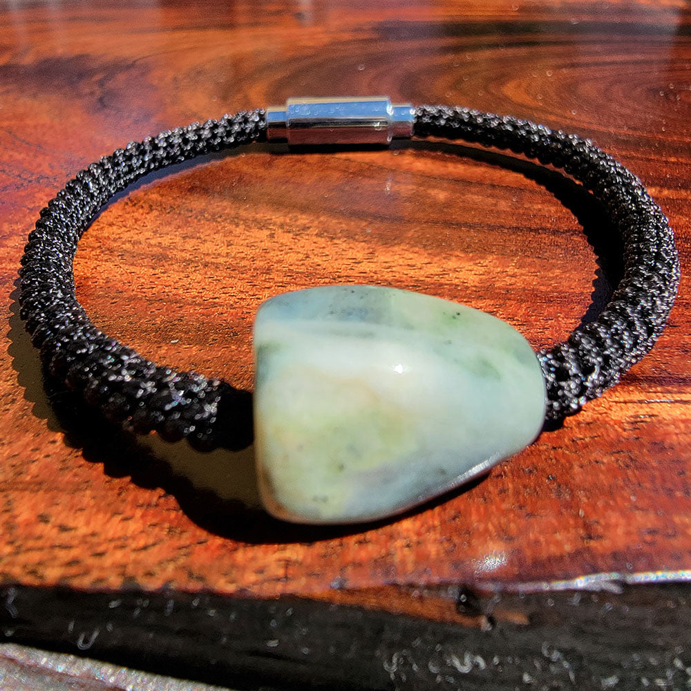 California Jade Nugget Bracelet